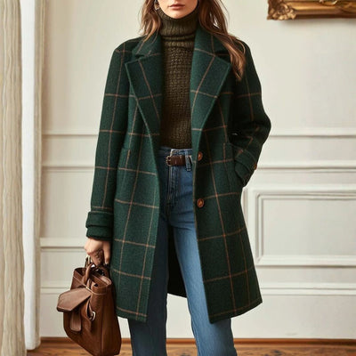 Maison Oxford | Checked Coat