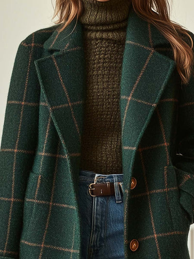Maison Oxford | Checked Coat
