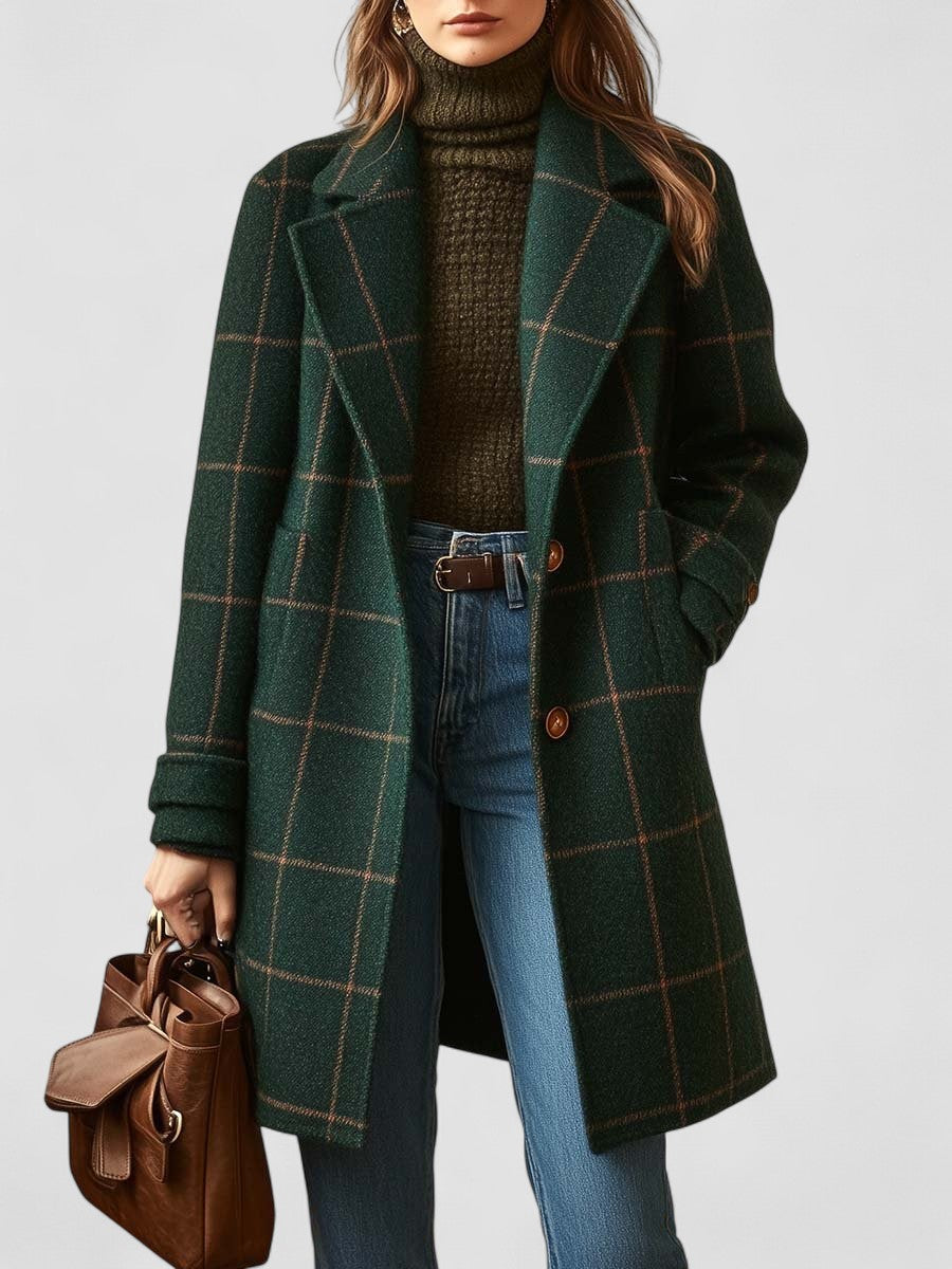 Maison Oxford | Checked Coat